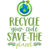 Recycle your code (green)