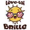 soleil brille chibi citation humour