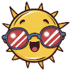 Kawaii Chibi Sun Drawing