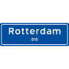 Rotterdam 010 place name sign