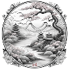 japanese landscape ring