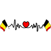 Herzfrequenz-Cardio für Belgien