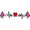 Herzfrequenz-Cardio für Großbritannien