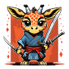 Ninja Giraffe #1