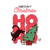 Meowy Christmas hohoho cat
