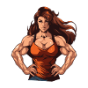 Femme Muscles Musculation Fille