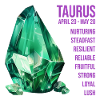 Zodiac Gemstones: Taurus, Emerald