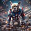 Frenchie Capt. Amer.