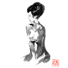 Nackte Geisha