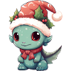 Christmas Laughter: Happy Dragon with