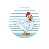 Drôle De Poulet Dire Poulet