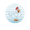 Funny Chicken Saying Chicken