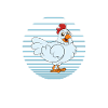 Funny Chicken Saying Chicken