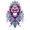 Mera Street Art Monkey Two