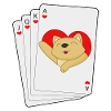 Katze Poker Pokerkarten