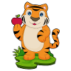 Tiger Apple Fruit
