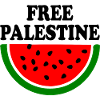 Free palestine Melon pastèque