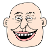 Comic Face Old Man