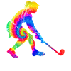 Field Hockey Tie Dye