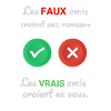 VRAI FAUX