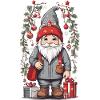 Noël festif Gnome nordique