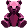 Teddy bear polygon