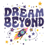 Dream Beyond Rocket and Stars