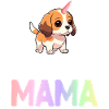 Beagle Maman Chien
