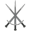 Épées Sabre Épée Combat Roi