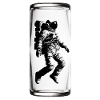 Astronaut in glass
