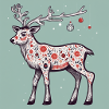 Reindeer Hoodie/ Sweatshirt