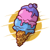 Blueberry Ice Cream