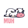 Morgenmuffel Kuh Motiv MUHffel