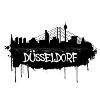 Dusseldorf Graffiti Skyline