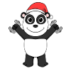 Panda Fitness Christmas
