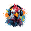Casque d’écoute Chicken Rooster