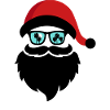 Weihnachtsmann Palmen