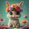 rabbit flowers
