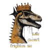 Dino mit Krone