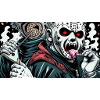 Eiscreme lecken maskierter Psycho