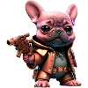 Frenchie Superhero