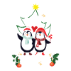 Penguins First Christmas Newborn