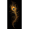 Peacock feather
