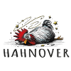 hahnover hangover illustration hendl hahn