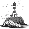 Breton Lighthouse #4