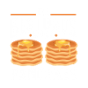 Pancake Saying Breakfast Pancakes