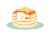 Pancake Saying Breakfast Pancakes