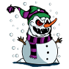 Halloween-Snowman