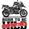 t-shirt moto Confortable