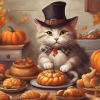 Cat Thanksgiving